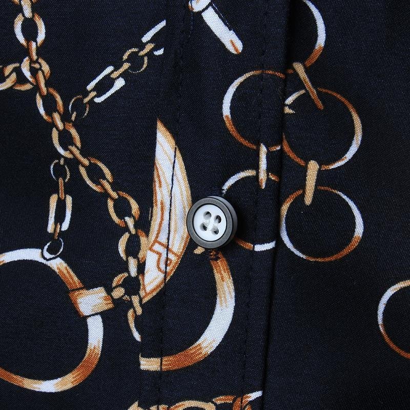 2022 Leopard Color Piece Men's Slim Shirt Autumn Casual Turn-down Collar Streetwear Fashion Together print Long Sleeve Shirt To 4 2022 Leopard Color Piece Men's Slim Shirt Autumn Casual Turn-down Collar Streetwear Fashion Together print Long Sleeve Shirt To 4