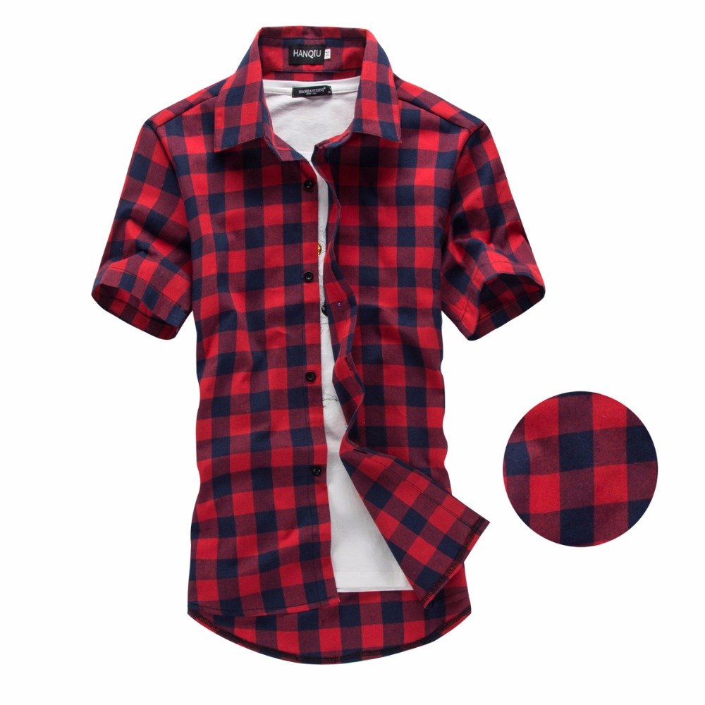 Red And Black Plaid Shirt Men Shirts 2022 New Summer Fashion Chemise Homme Mens Checkered Shirts Short Sleeve Shirt Men Blouse 3 Red And Black Plaid Shirt Men Shirts 2022 New Summer Fashion Chemise Homme Mens Checkered Shirts Short Sleeve Shirt Men Blouse 3