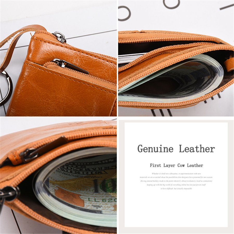 Mini Purse for Men Wallet Women Genuine Leather Zipper Vintage Short Lady Small Slim Female Women's Wallet Male Thin portomonee 3 Mini Purse for Men Wallet Women Genuine Leather Zipper Vintage Short Lady Small Slim Female Women's Wallet Male Thin portomonee 3